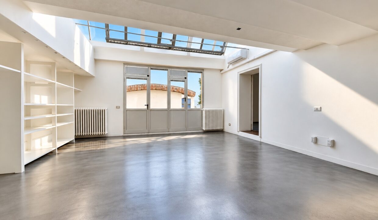 Loft moderno luminoso e minimale