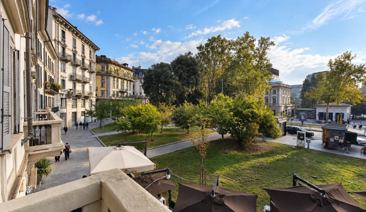 Terrazza sul parco cittadino